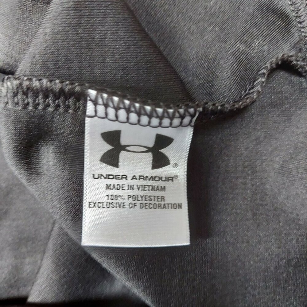 Under Armour Womena Heatgear Black Loose Fit Shirt Size XL Half Zip Long Sleeve - Picture 4 of 6
